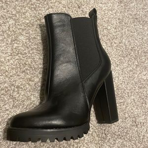 Nasty Gal Heeled black booties